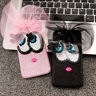 韓國星空美少女iphone6 plus創意可愛大眼睛手機殼 蘋果4.7保護套批發・進口・工廠・代買・代購