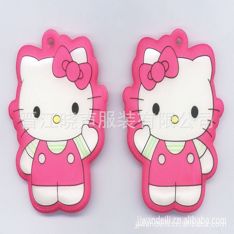 雙麵的hello kitty卡通塑料飾品手機鑰匙扣掛件工廠,批發,進口,代購