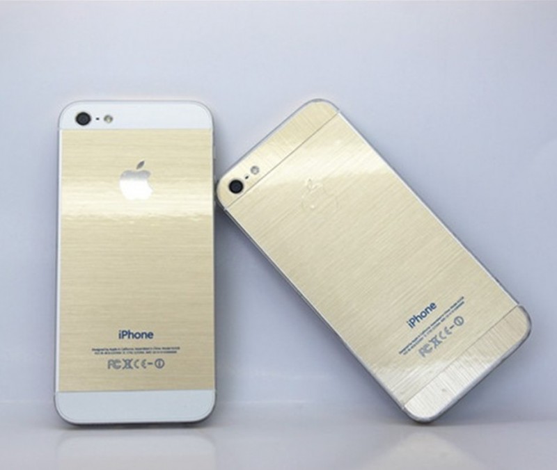 土豪金iphone4貼膜 4S土豪金膜 iphone手機貼膜 保護膜彩膜土豪金工廠,批發,進口,代購