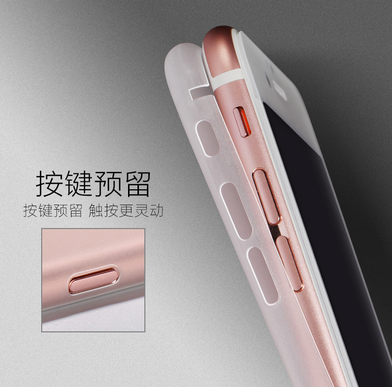 新款升級版iphone6手機殼 超薄磨砂全包 蘋果6手機保護套4個開口工廠,批發,進口,代購