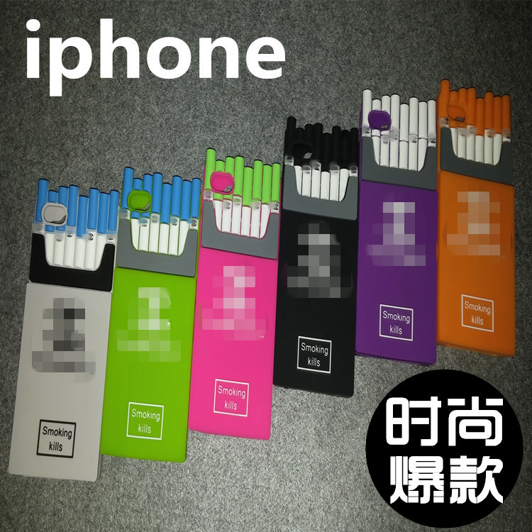 iphone6手機殼蘋果6plus新款手機保護套蘋果5個性香煙手機外殼工廠,批發,進口,代購