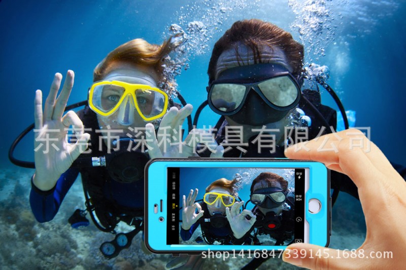 爆款蘋果6s防水手機殼潛水防水手機保護殼iPhone6掛繩防水殼批發・進口・工廠・代買・代購