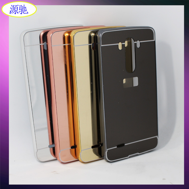 LG手機保護套, LG G3鏡麵電鍍金屬邊框手機殼 LG手機配件批發・進口・工廠・代買・代購