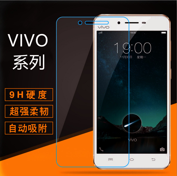 vivo V3max鋼化膜 步步高V3鋼化玻璃膜 防爆手機貼膜現貨批發工廠,批發,進口,代購