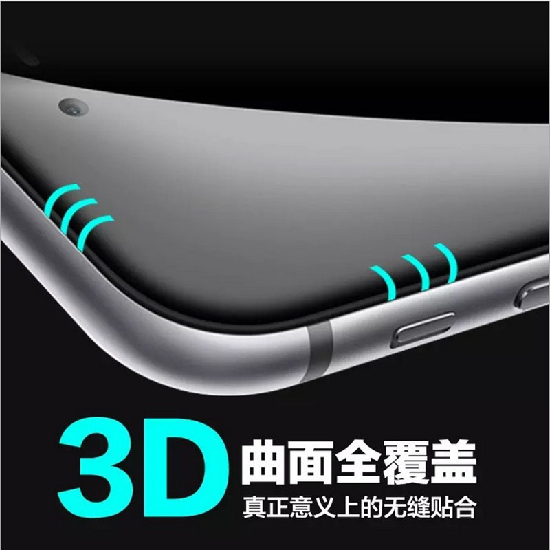 FOR iPhone6s全屏覆蓋鋼化膜 曲麵3D保護膜 蘋果6 plus熱彎玻璃膜工廠,批發,進口,代購