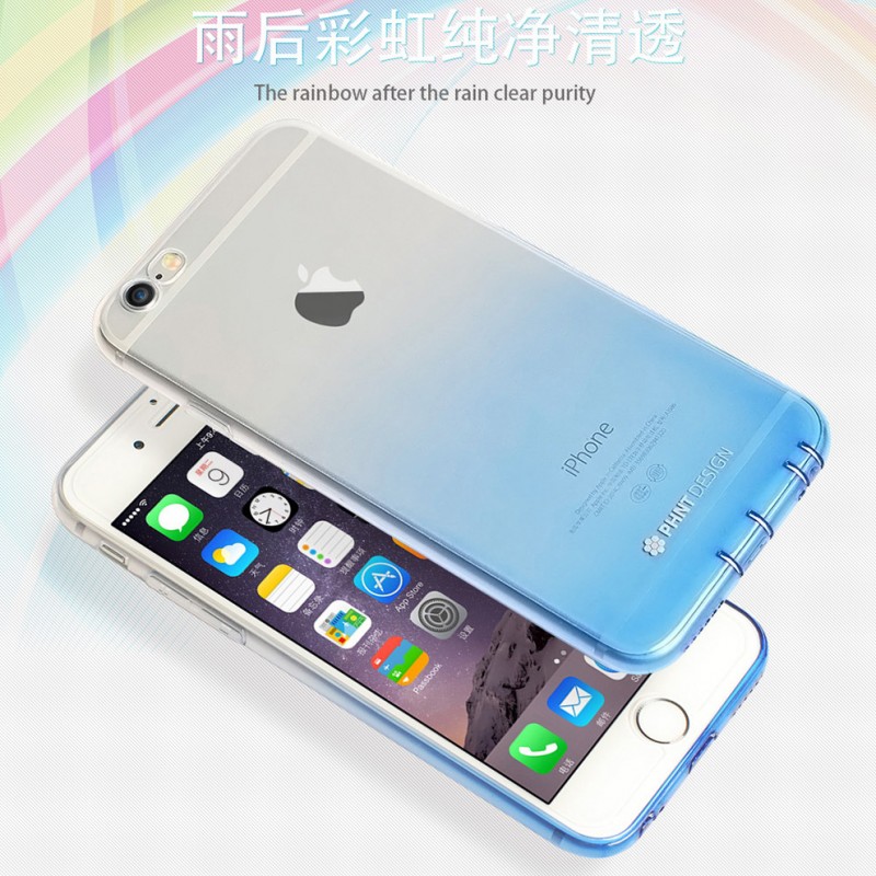 適用於蘋果iphone6/6s保護套新款6s手機殼透明手機套漸變批發tpu工廠,批發,進口,代購