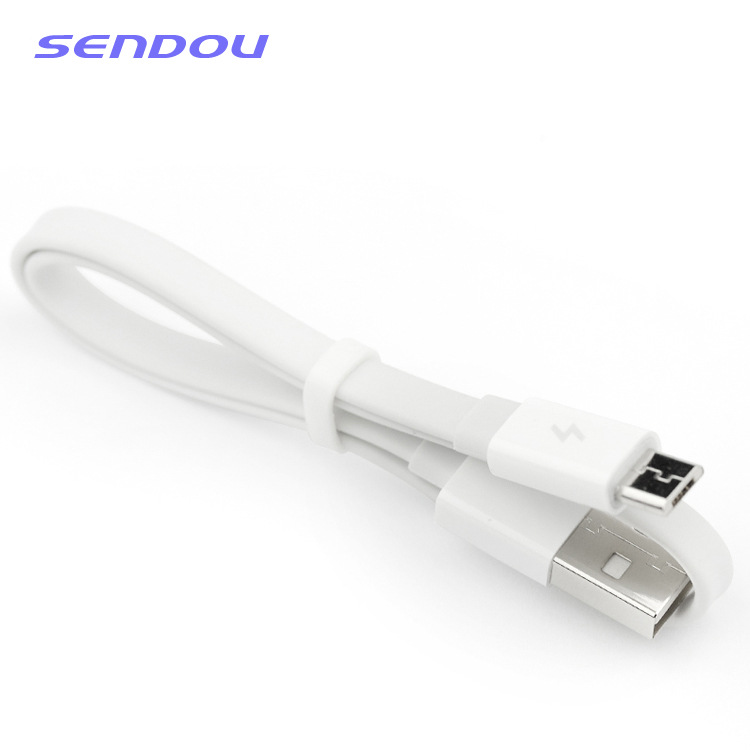 安卓手機數據線micro USB麵條線充電線30CM  V8 USB充電線批發・進口・工廠・代買・代購