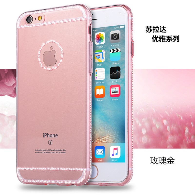 iPhone6S手機殼 閃粉TPU手機套 蘋果6新款保護套 蘇拉達原裝正品批發・進口・工廠・代買・代購