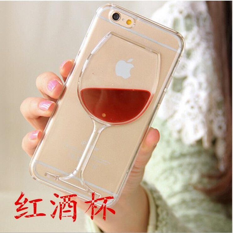 現貨foriphone6s plus彩色雞尾酒啤酒紅酒杯殼 5SE手機殼保護套硬工廠,批發,進口,代購