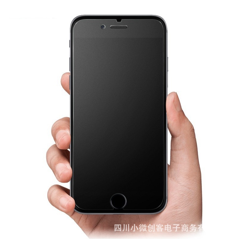 iPhone6鋼化膜蘋果SE/5S/6S/6SP plus磨砂鋼化玻璃膜防指紋貼膜工廠,批發,進口,代購