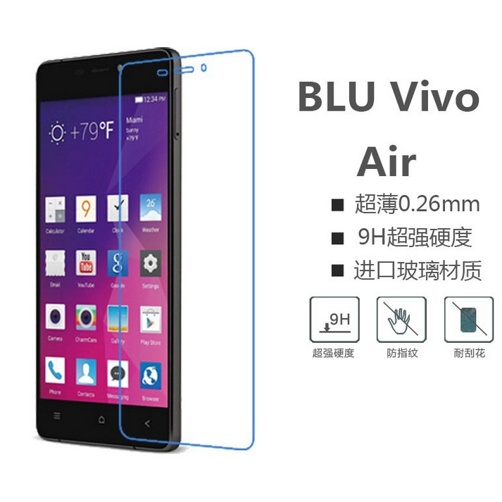 BLU VIVO Air鋼化玻璃膜BLU VIVO Air高清超薄防爆弧邊防指紋貼膜批發・進口・工廠・代買・代購
