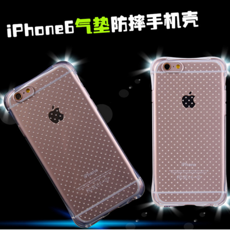 iPhone6 plus進口三層納米防爆膜 蘋果6S氣囊防摔手機殼 i5鋼化膜批發・進口・工廠・代買・代購