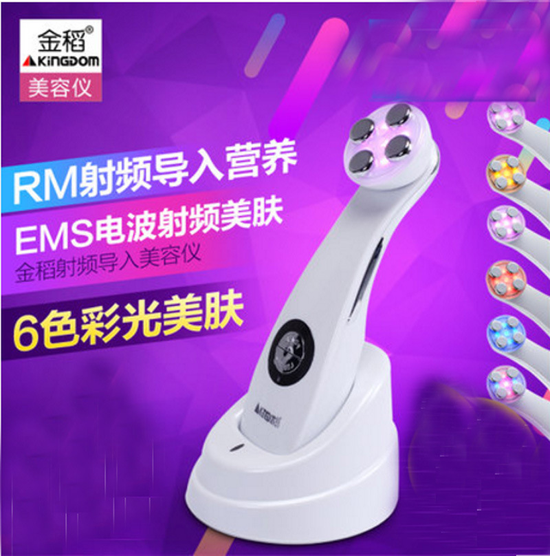 金稻射頻美容機器傢用電穿孔導入機電波拉皮彩光嫩膚代發KD9900工廠,批發,進口,代購