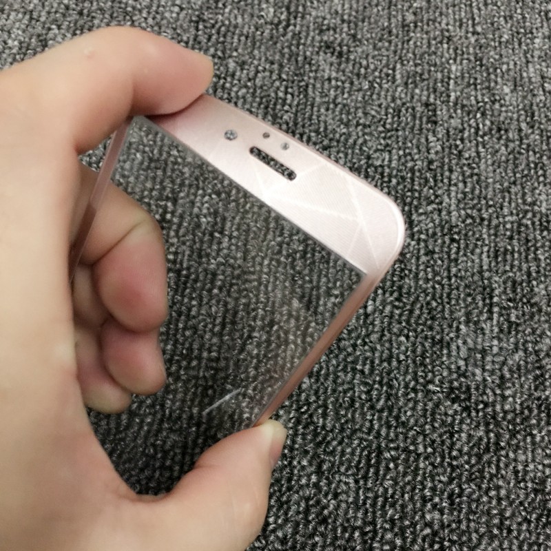 iphone6plus全屏3D菱形炭纖維鋼化玻璃膜 蘋果6 4.7手機鋼化膜工廠,批發,進口,代購