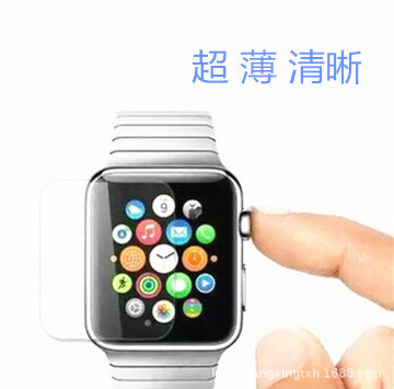 新款蘋果智能手錶鋼化玻璃膜APPLE watch鋼化膜防指紋保護膜貼膜工廠,批發,進口,代購