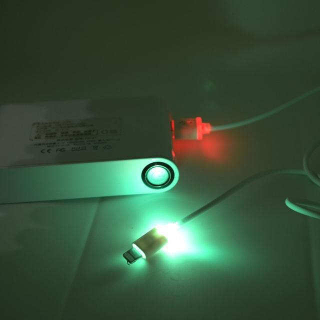 5s夜光智能USB數據傳輸線6代自動變色彩燈手機充電線批發・進口・工廠・代買・代購