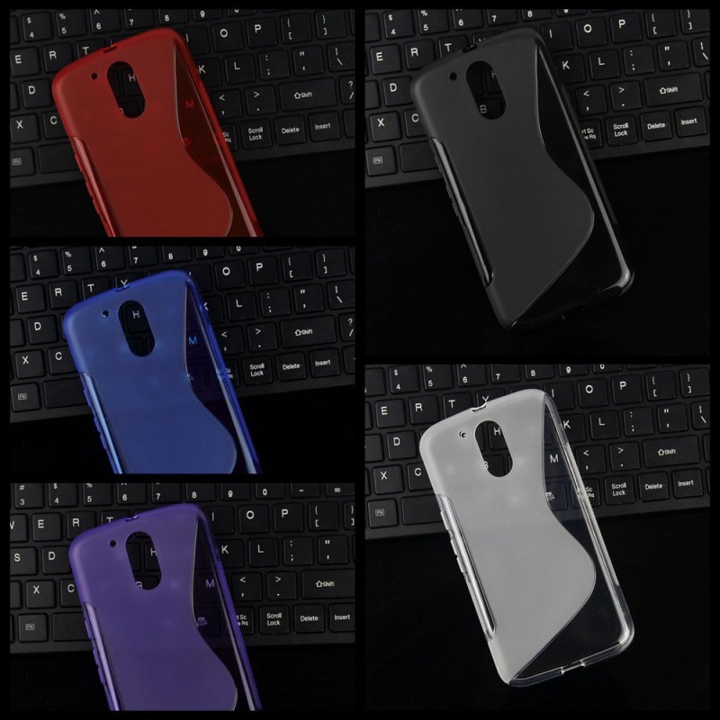 Motorola摩托羅拉Moto G4/G4 Plus手機殼S形TPU軟殼套保護殼套批發・進口・工廠・代買・代購