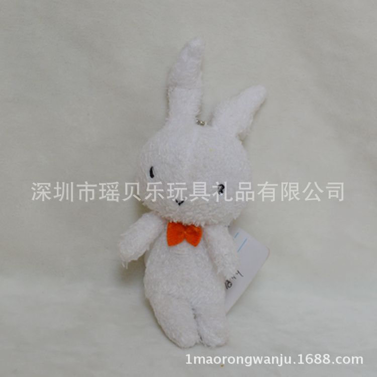 深圳毛絨玩具廠傢來圖定製小兔子毛絨掛飾十二生肖小白兔手機掛件工廠,批發,進口,代購