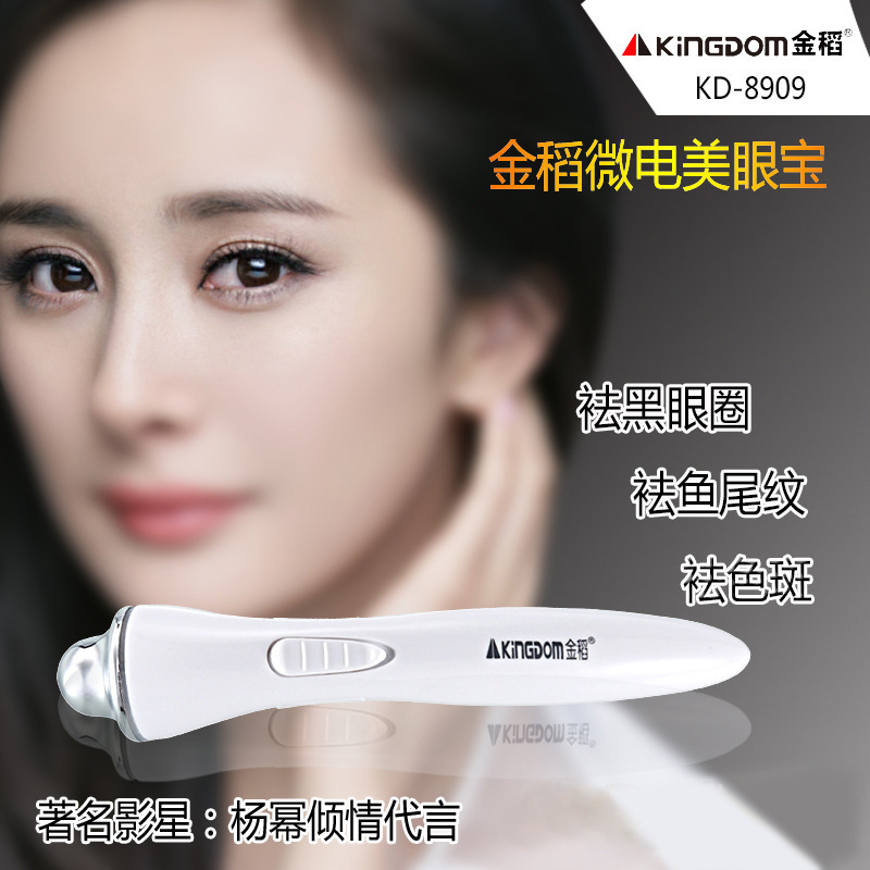 金稻KD-8909 微電流美眼寶導入機 眼部去皺筆 祛眼袋魚尾紋 美容工廠,批發,進口,代購