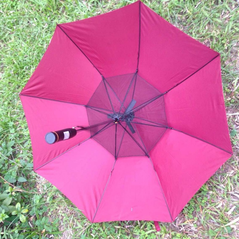 2015款時尚風扇雨傘遮陽傘廣告傘可印logo批發・進口・工廠・代買・代購