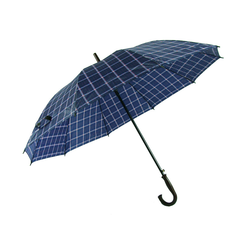 超大4人格子自動直桿雨傘 英倫男士商務禮品傘 量多價優 廠傢定製批發・進口・工廠・代買・代購