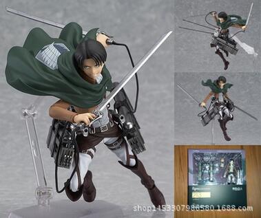 百藝手辦批發  進擊的巨人Figma 213兵長 利威爾 盒裝手辦工廠,批發,進口,代購