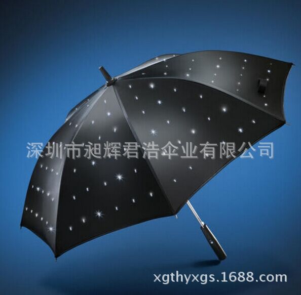 深圳廠傢訂做LED發光傘禮品廣告傘晴雨傘手電傘批發・進口・工廠・代買・代購