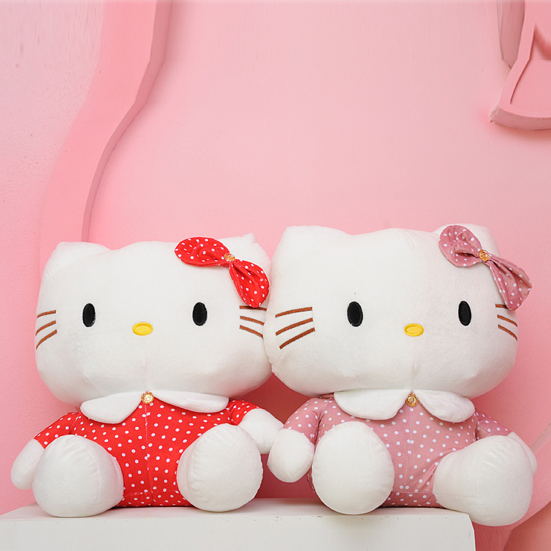 廠傢批發Hello Kitty公仔 KT貓毛絨玩具娃娃 情人節禮物定製銷售工廠,批發,進口,代購