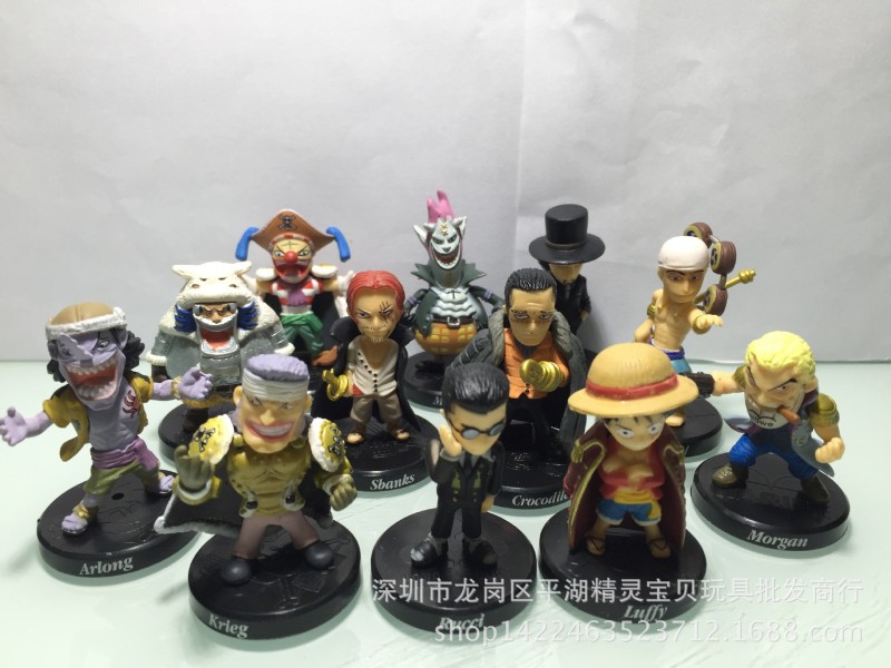 ONEPIECE海賊/航海王手辦公仔模型擺件Q版路飛索隆喬巴蛋糕擺件批發・進口・工廠・代買・代購