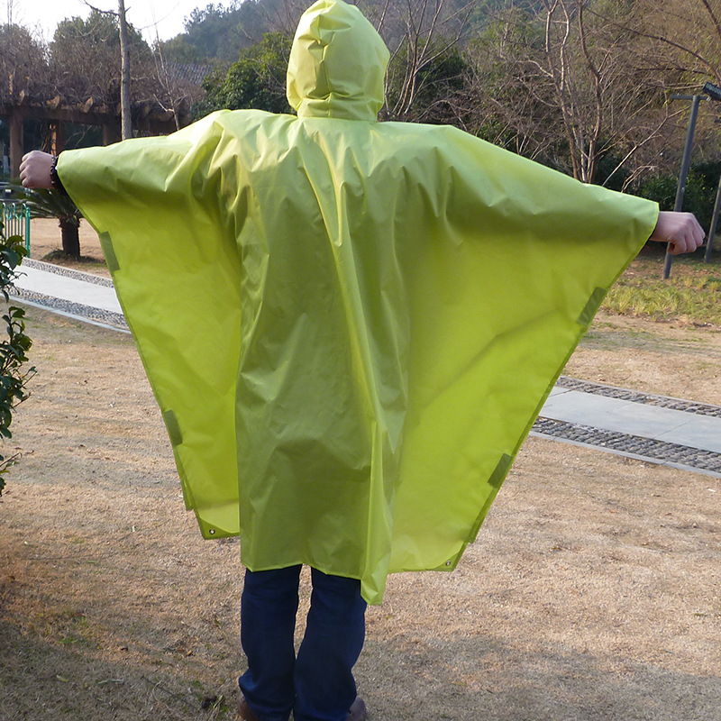 格子佈三用雨衣戶外雨衣登山野營連身雨衣廠傢批發批發・進口・工廠・代買・代購