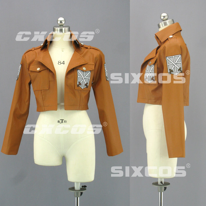 AL1091 『SIXCOS』進擊的巨人-訓練兵團外套 COS COSPLAY服裝定做工廠,批發,進口,代購