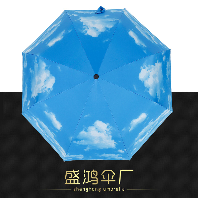 【雨傘現貨批發】單層防曬紫外線孔小黑傘 遮陽太陽傘 定製logo工廠,批發,進口,代購