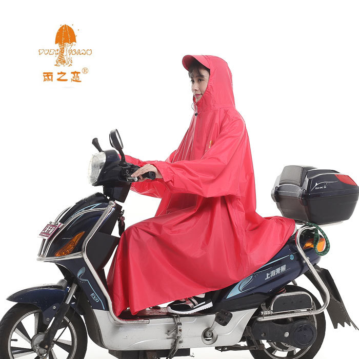 廠傢直銷雨之戀 帶袖電動車摩托車騎行雨衣雨披可愛韓國時尚 雨衣批發・進口・工廠・代買・代購