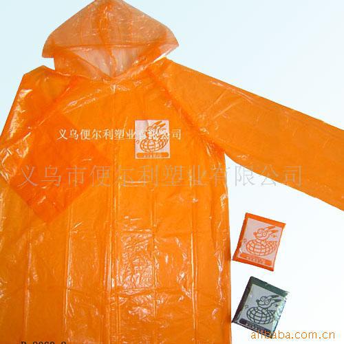PE/PEVA一次性塑料雨披 前開式雨衣 帶印刷雨衣 出口歐美環保雨披批發・進口・工廠・代買・代購