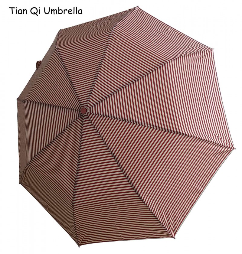TQ正品 防紫外線 韓版三折雨傘 時尚橫條 自動傘 折疊傘 晴雨傘批發・進口・工廠・代買・代購
