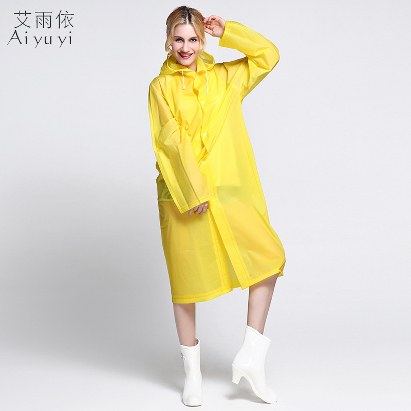 廠傢直銷加厚成人雨衣 連身雨衣 EVA時尚旅遊輕便雨衣非一次性批發・進口・工廠・代買・代購