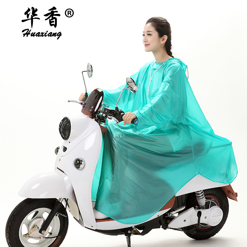 雨衣電動車韓國時尚單人加大摩托車電瓶車單車透明帽簷雨披 廠傢批發・進口・工廠・代買・代購