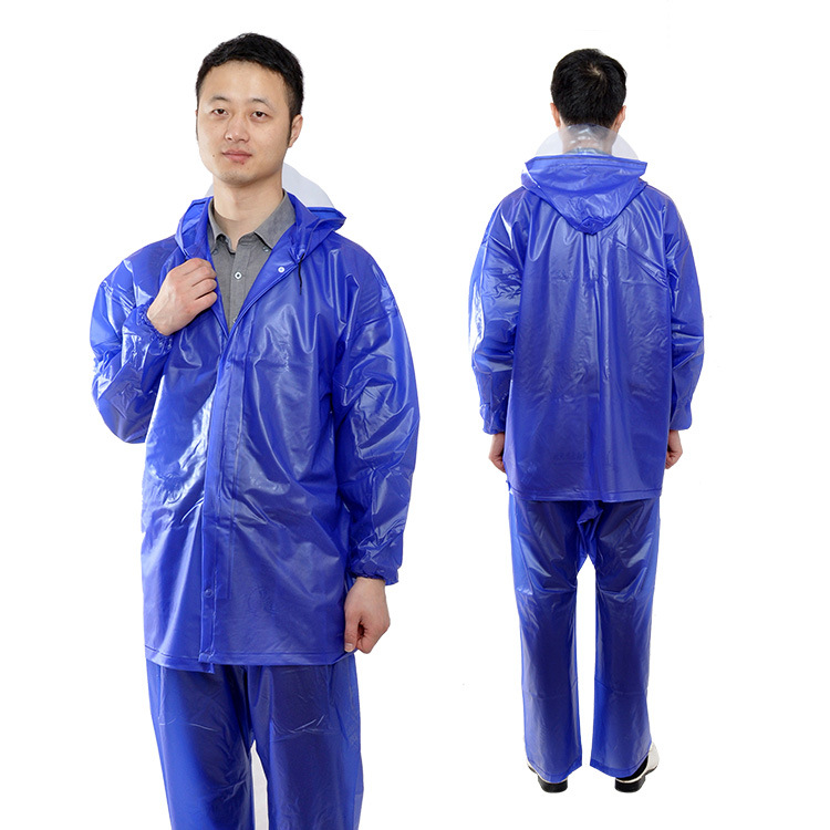 11號牛筋套裝雨衣 非一次性軍用雨衣 成人雨衣套裝  廠傢直銷工廠,批發,進口,代購