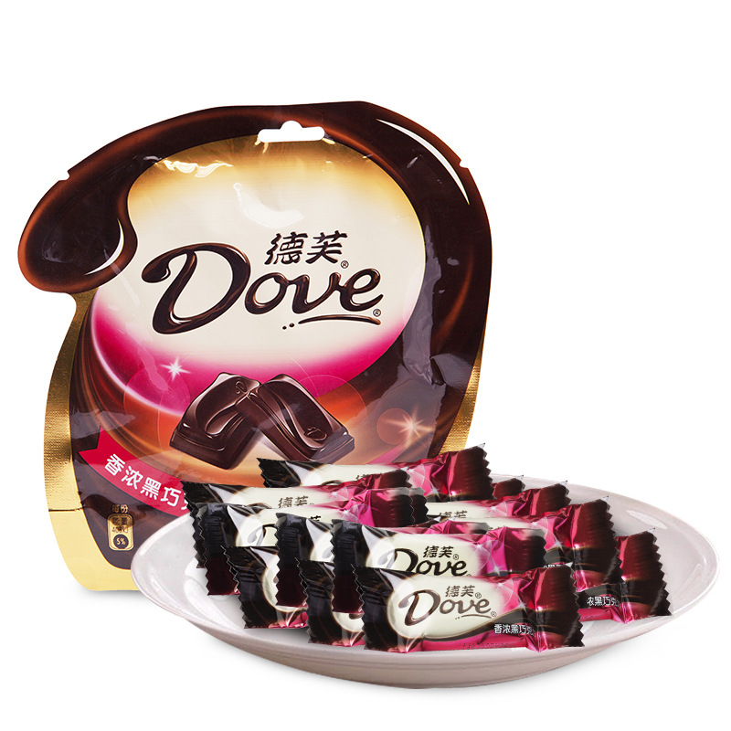 84g德芙巧克力 可做婚慶喜糖 袋裝德芙 情人節禮物 DOVE分享裝批發・進口・工廠・代買・代購