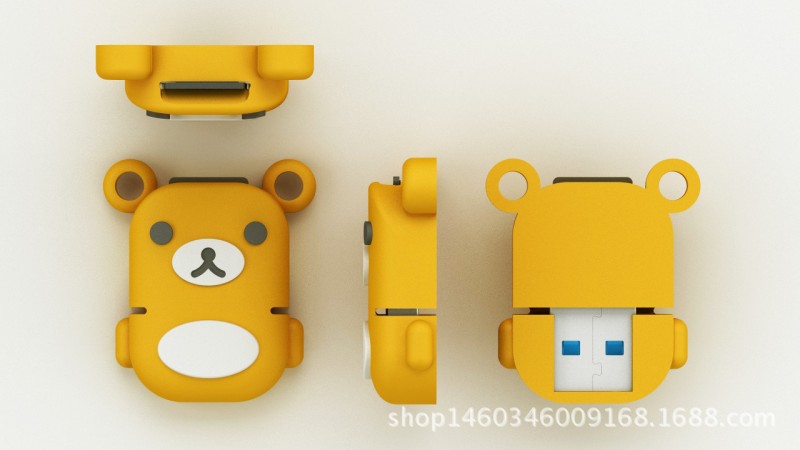 永山電子USB3.0 MICRO SD 讀卡器拉拉熊系列 TF高速Cardreader工廠,批發,進口,代購
