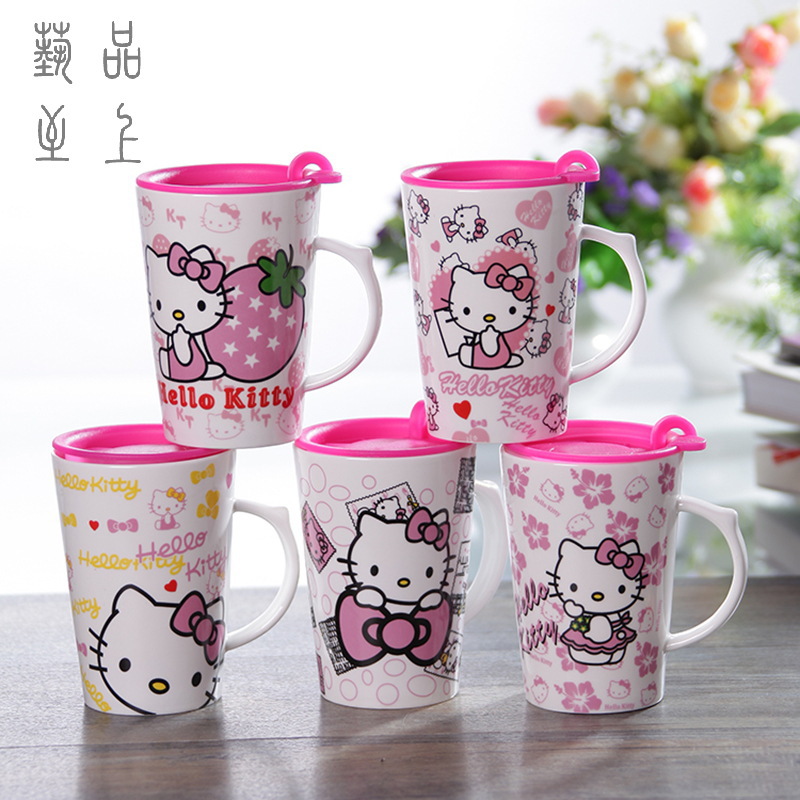 尚藝陶瓷 杯定做 hello kitty系列卡通 馬克杯 簡約zakka 創意杯工廠,批發,進口,代購