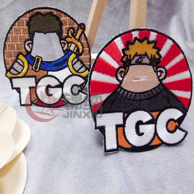 TGC遊戲周邊 遊戲人物繡花章 火影忍者 德瑪西亞刺繡標定製工廠,批發,進口,代購