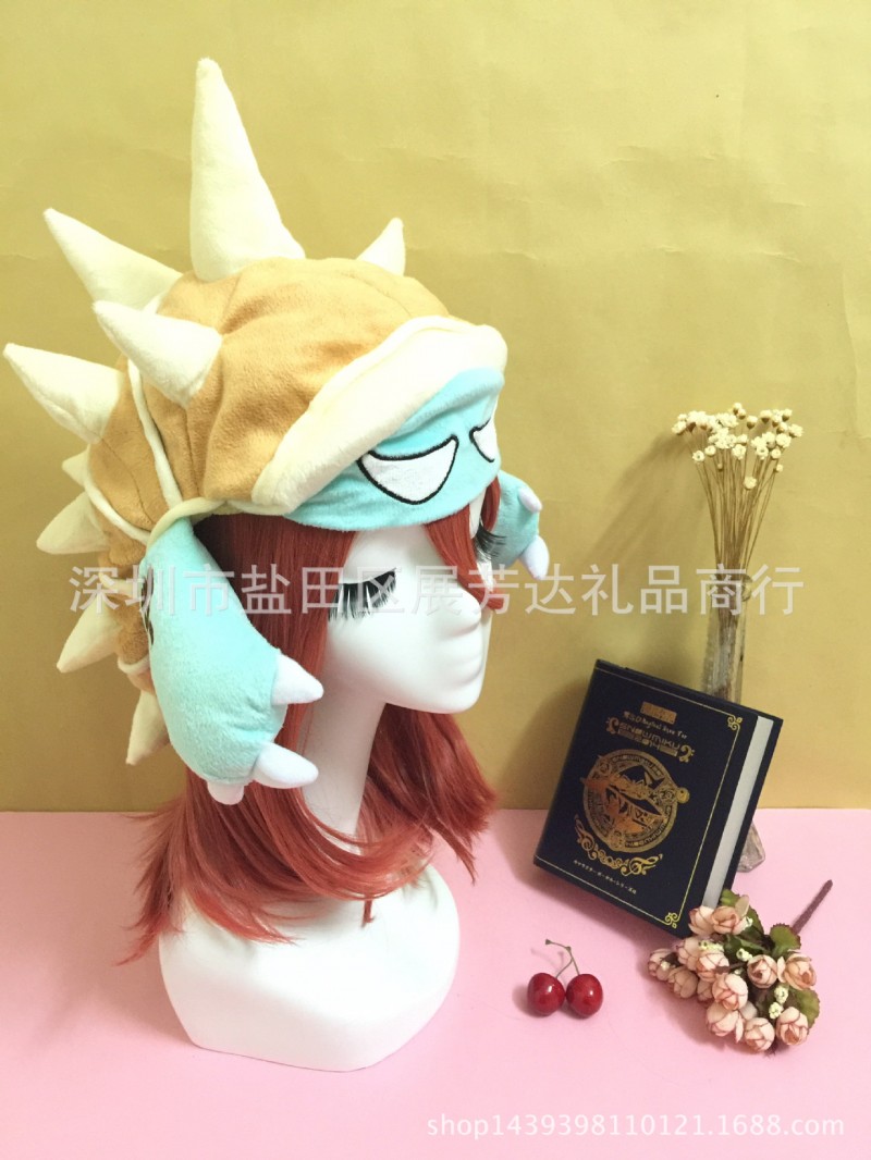 毛絨周邊 LOL 英雄聯盟龍龜帽子 披甲 cosplay造型 經典棕色工廠,批發,進口,代購