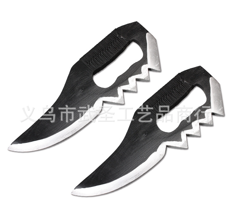 動漫刀劍《火影忍者》匕首一對 木製 cosplay道具 40cm批發・進口・工廠・代買・代購