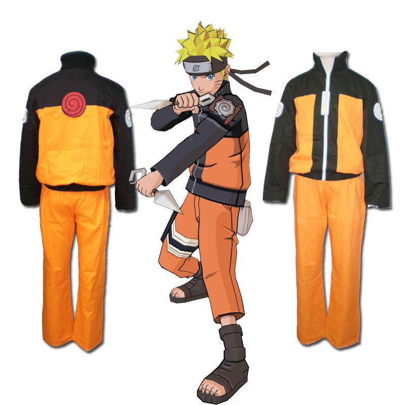 火影忍者Naruto旋渦鳴人裝2代Cosplay服裝 cos衣服 漫展角色扮演工廠,批發,進口,代購