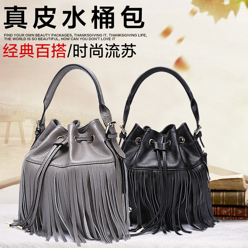 春季新款手提包 頭層牛皮單肩包 手拿斜跨真皮女包一件代發包包工廠,批發,進口,代購