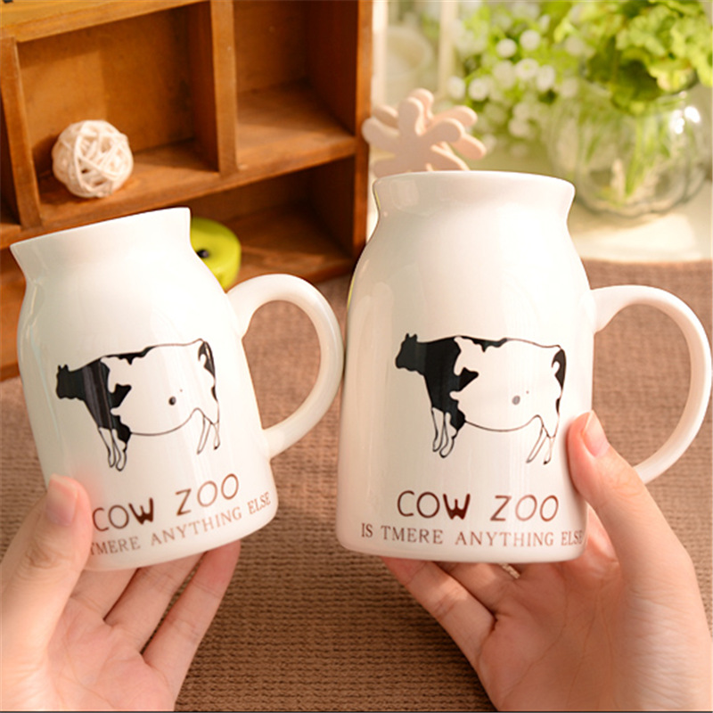 ZAKKA 大號陶瓷杯 創意牛奶杯 早餐牛奶杯子 促銷禮品定製logo工廠,批發,進口,代購