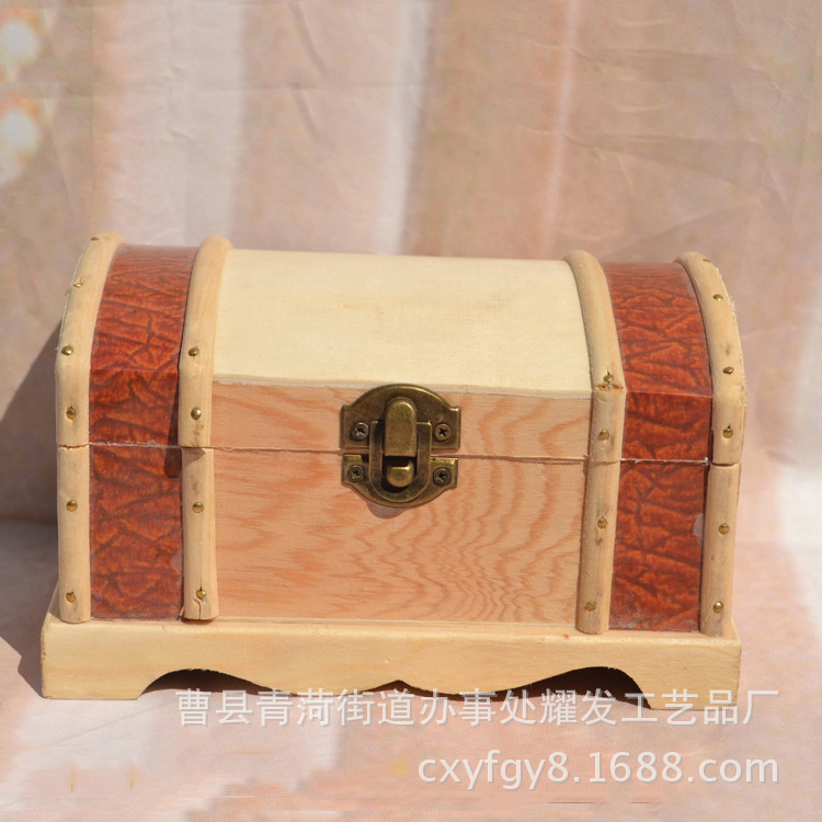 廠傢專業定製 創意木製首飾收納盒 zakka雜物仿古首飾木盒工廠,批發,進口,代購