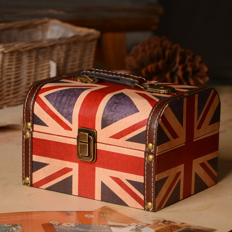 zakka英倫風傢居擺件 英國國旗手提收納盒 創意禮品工藝品CX12工廠,批發,進口,代購
