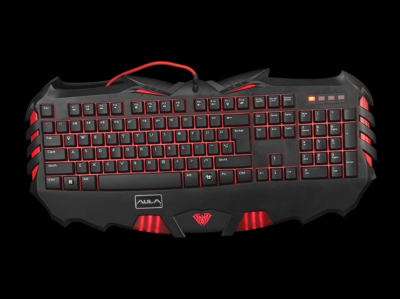 狼蛛暗裔劍魔LOL英雄聯盟專業三色發光背光鍵盤 機械手感遊戲鍵盤批發・進口・工廠・代買・代購